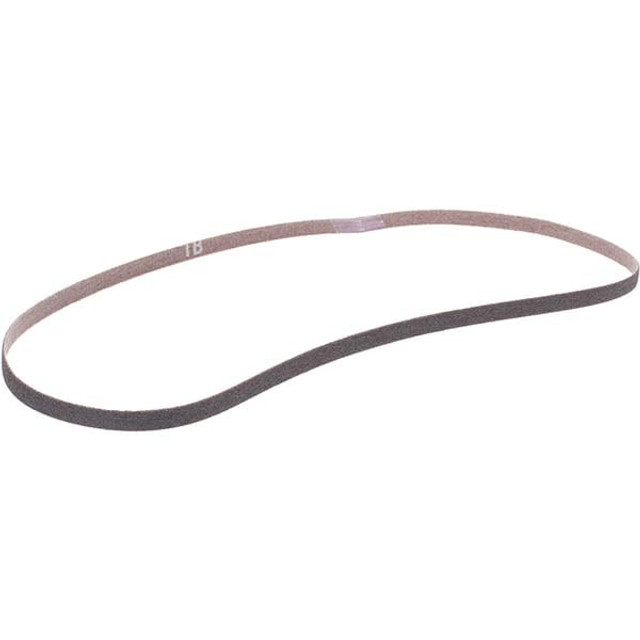 Norton 78072727547 Abrasive Belt: 1/4" Wide, 24" Long, 80 Grit, Aluminum Oxide