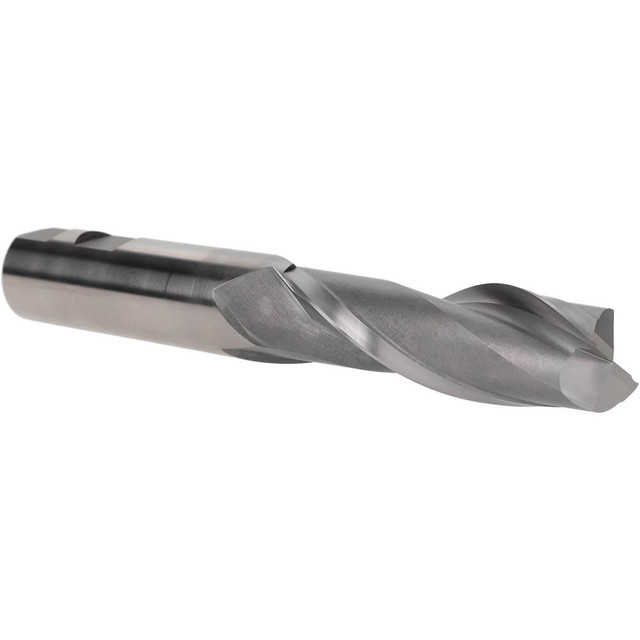 Hertel GG99916012 Square End Mill: 1" Dia, 3" LOC, 2 Flutes, High Speed Steel