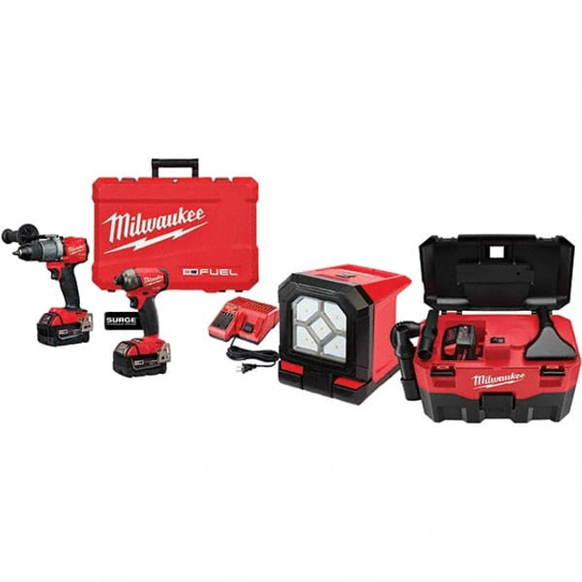 Milwaukee Tool 6970220/9368665 Cordless Tool Combination Kit: 18V