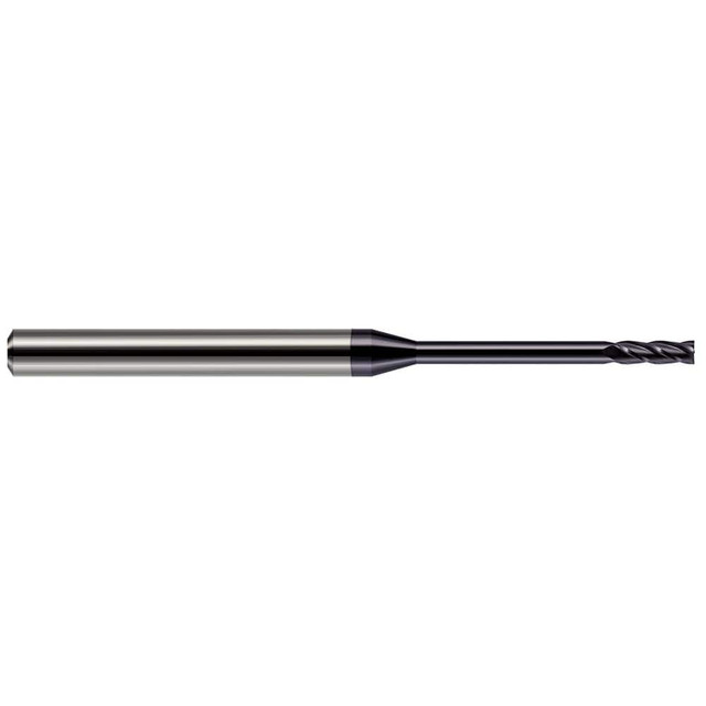 Harvey Tool 992531-C3 Square End Mill: 1/32" Dia, 3/32" LOC, 4 Flutes, Solid Carbide