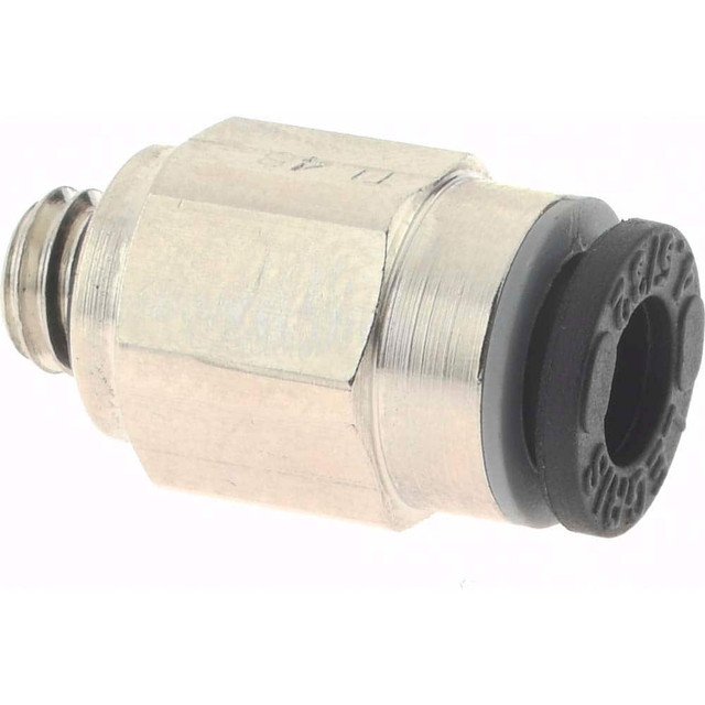Legris 3101 04 19 Push-To-Connect Tube Fitting: Connector, M5 x 0.8 Thread