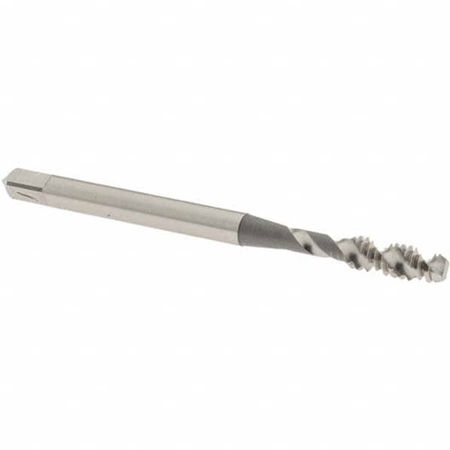 OSG 2985200 Spiral Flute Tap: #6-32 UNC, 2 Flutes, Bottoming, 2B Class of Fit, High Speed Steel, Bright/Uncoated