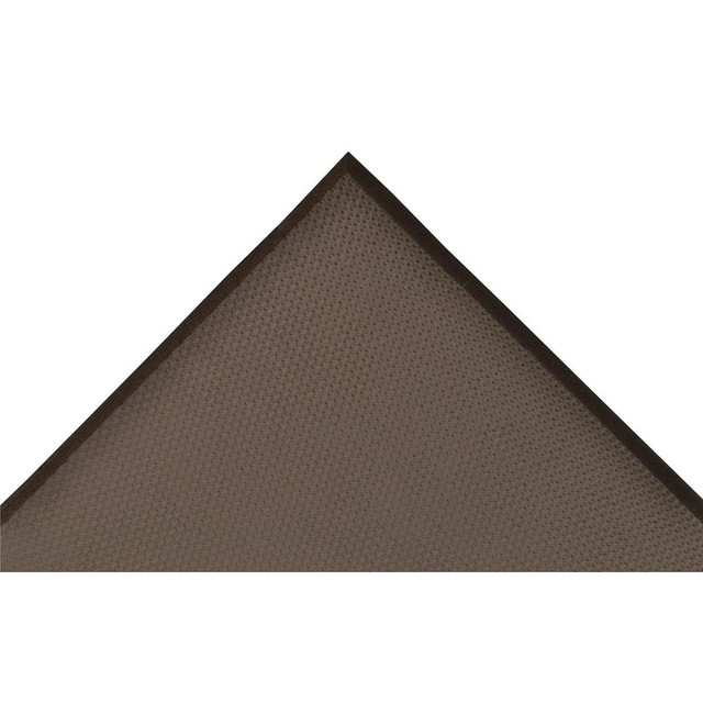 Notrax 440S0032BL Anti-Fatigue Mat: 2' Long, 3' Wide, 3/4 Thick, Nitrile Blend Rubber Foam, Beveled Edges, Medium-Duty