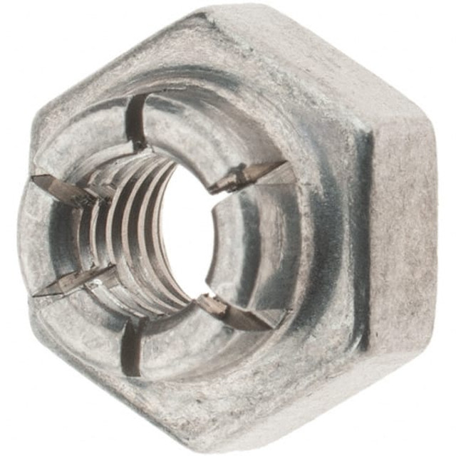 Value Collection 440031 #8-32 UNJC 18-8 Hex Lock Nut with Expanding Flex Top