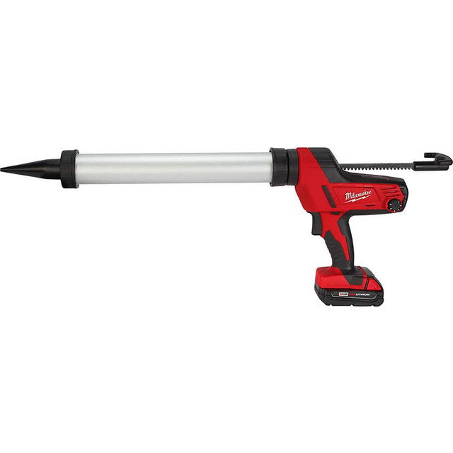 Milwaukee Tool 2642-21CT Cordless Caulk & Adhesive Gun: 20 oz, Full Barrel Frame