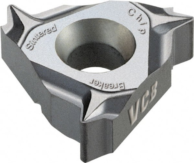 Vargus 53767 Laydown Threading Insert: 3JERG60 VCB, Solid Carbide