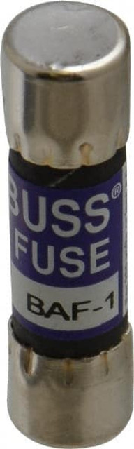Cooper Bussmann BAF-1 Cartridge Fast-Acting Fuse: 1 A, 10.3 mm Dia