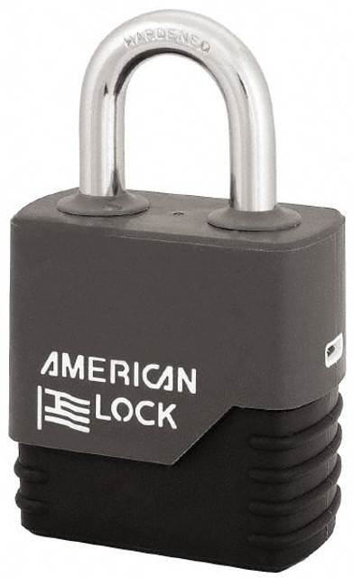 American Lock A5200COV Padlock: Steel, 2-7/32" Wide