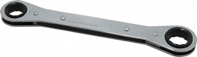 Lang RB-2024M Box End Wrench: 5/8 x 3/4", 12 Point, Double End