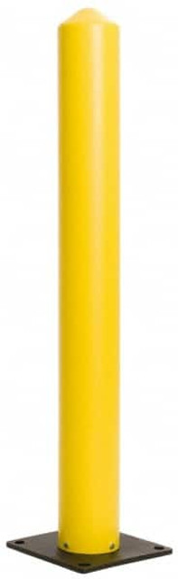 Eagle 1733 Bollard: Yellow, Polyethylene
