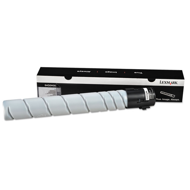 LEXMARK INT'L, INC. 64G0H00 64G0H00 Return Program High-Yield Toner, 32,500 Page-Yield, Black
