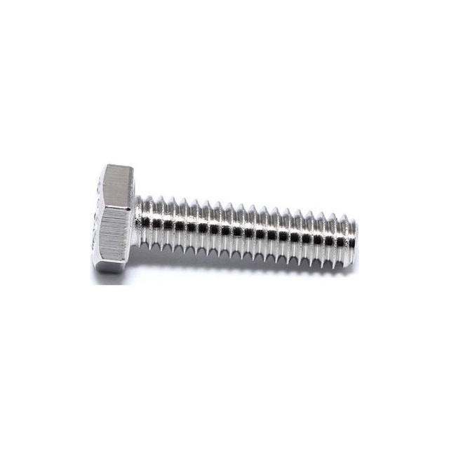 Foreverbolt FBMHEXB101525P1 Hex Head Cap Screw: M10 x 1.50 x 25 mm, Grade 18-8 Stainless Steel, NL-19 Finish