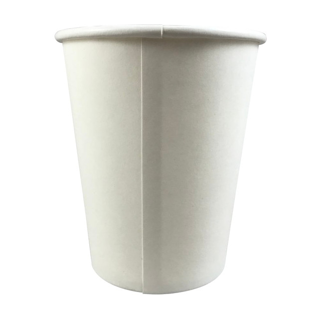PACKAGING DYNAMICS Hotel Emporium 8OZHOTCUPCT  Paper Cups, 8 Oz, White, Case Of 1,000 Cups