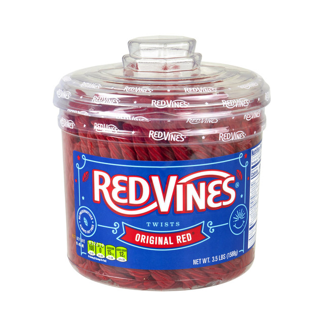 COLE & CO 106 Red Vines Red Licorice Twists, 3.5 Lb Tub COLE & CO 106 Red Vines Red Licorice Twists, 3.5 Lb Tub