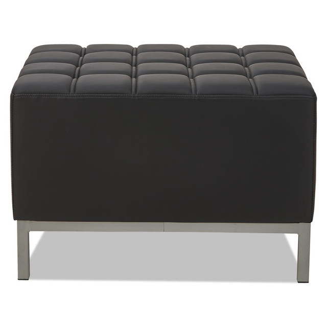 ALERA QB8216 Alera QUB Series Ottoman, 26.38w x 21.5d x 17.5h, Black