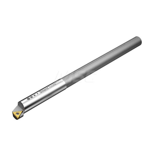 Sandvik Coromant 5733352 Indexable Boring Bar: F10M-STFCR09-R, 13 mm Min Bore Dia, Right Hand Cut, 10 mm Shank Dia, Solid Carbide
