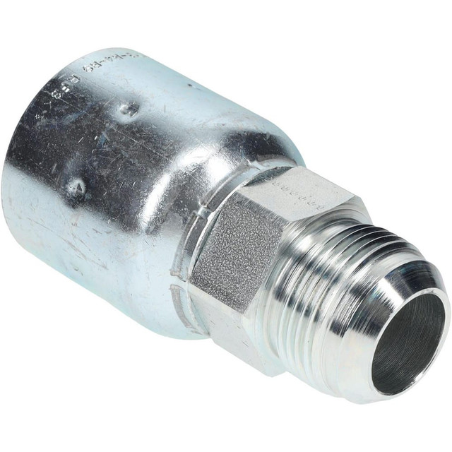 Parker 10343-16-16 Hydraulic Hose Male Rigid Fitting: 1" ID, 16 mm, 1-5/16-12