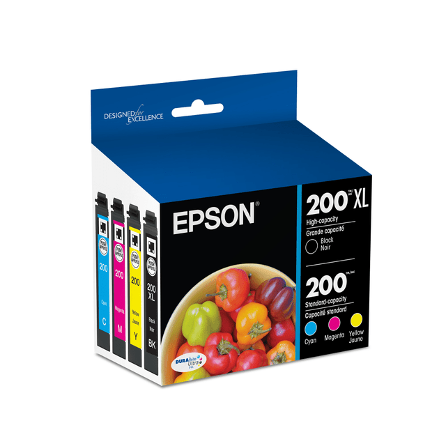 Replace only the color you need with individual ink cartridges. Best of all, only one set of cartridges is needed to print amazing documents and great photos. There's no need to spend additional money on specialized cartridges to print on either plain or photo paper. Epson's DURABrite Ultra ink produces smudge, fade and water resistant prints that look brilliant on both plain and glossy photo paper.