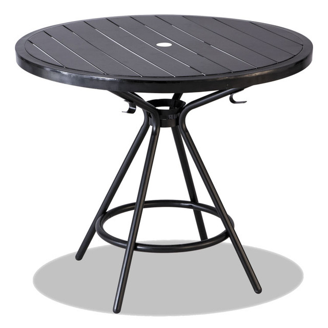 SAFCO PRODUCTS 4362BL CoGo Tables, Steel, Round, 36" Diameter x 29.5h, Black