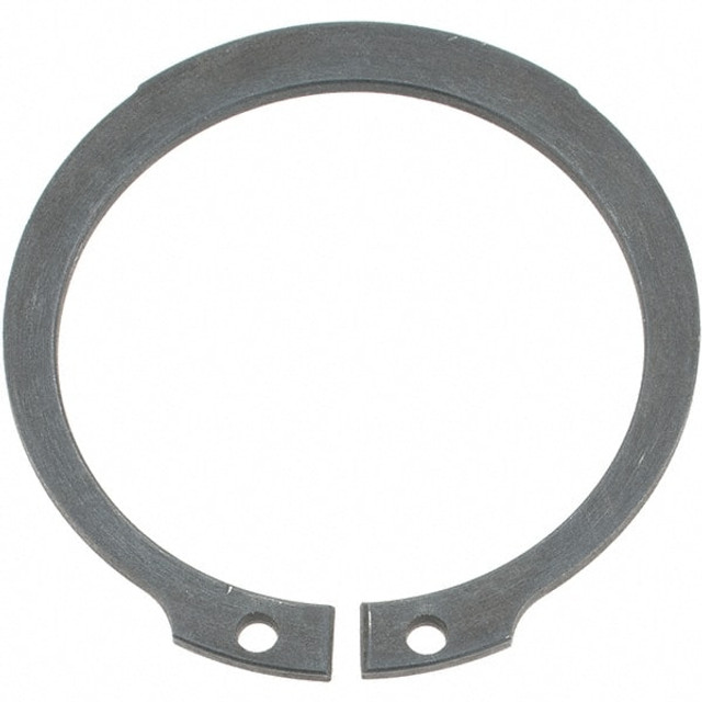 Rotor Clip DSH-46ST PD External Retaining Ring: 43.5 mm Groove Dia, 46 mm Shaft Dia, DIN I7221 _ I7223 Spring Steel, Phosphate Finish