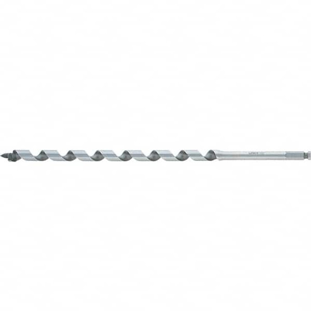 Lenox 145440081116 11/16", 7/16" Diam Hex Shank, 18" Overall Length with 12" Twist, Ship Auger Bit