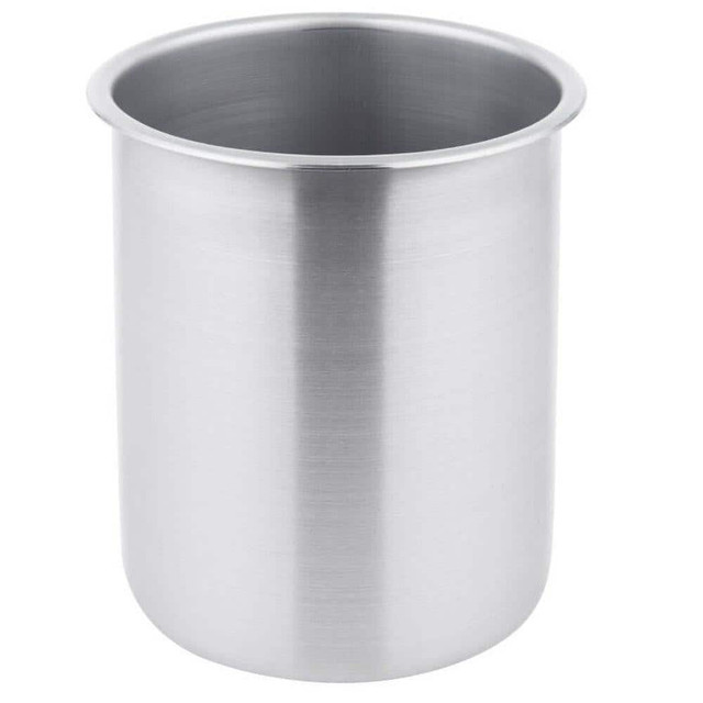 VOLLRATH 78730 Food Storage Container: Stainless Steel, Round