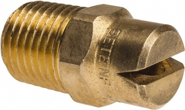 Bete Fog Nozzle 1/4NF40120@4 Brass Standard Fan Nozzle: 1/4" Pipe, 120 ° Spray Angle