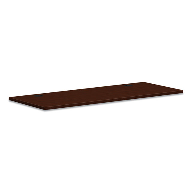 HON COMPANY PLRW6024LT1 Mod Worksurface, Rectangular, 60w x 24d, Traditional Mahogany