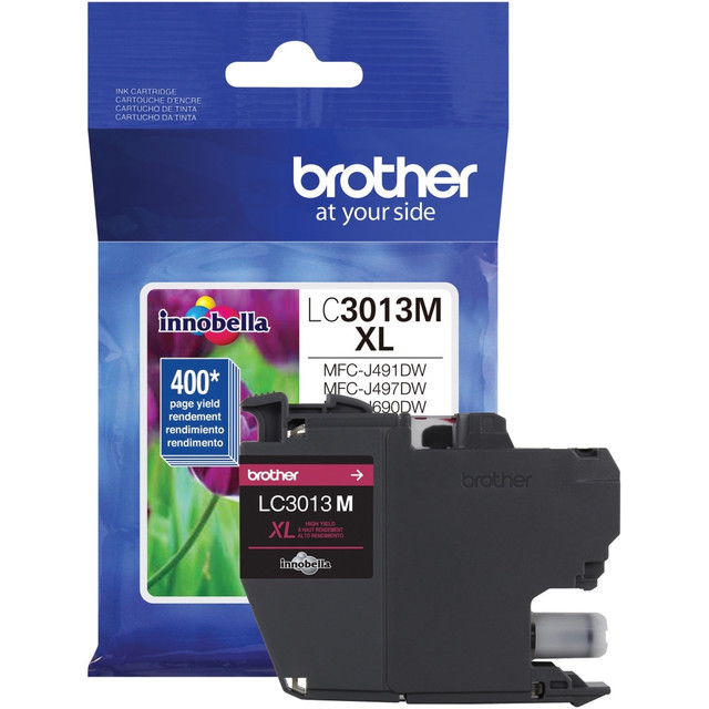 BROTHER INTL CORP Brother LC3013M  LC3013 Magenta High-Yield Ink Cartridge, LC3013M
