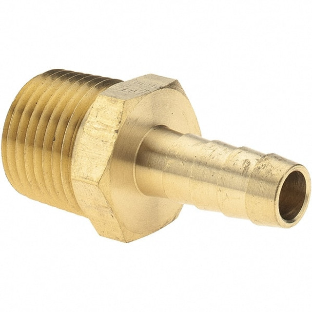 Value Collection 2750002440 Barbed Hose Fitting: 1/2" x 3/8" ID Hose, Male Connector