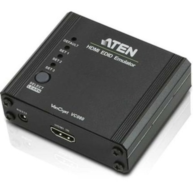 ATEN TECHNOLOGIES ATEN VC080  VC080 - EDID reader / writer - HDMI - for P/N: VE1812-AT-E, VE811T-AT-E, VE8952R-AT-E, VE8952T-AT-E