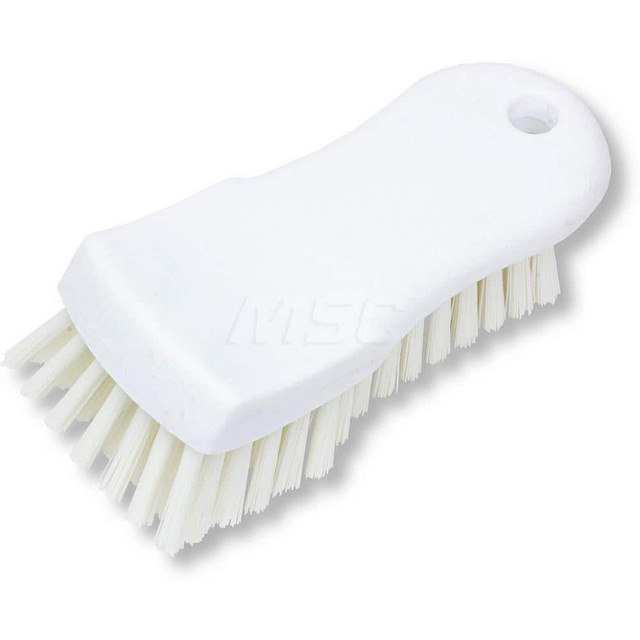Carlisle 40521EC02 Scrub Brush: 6" Brush Length, 2-1/2" Brush Width, Polyester Bristles