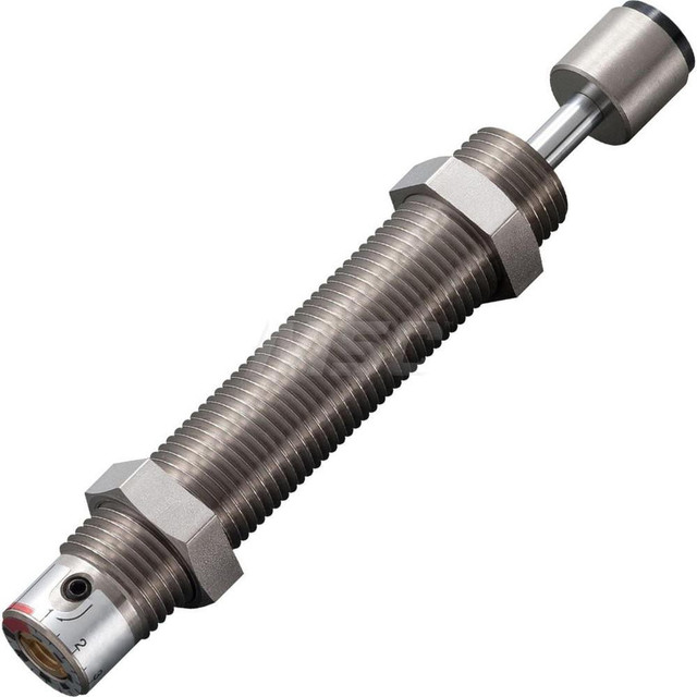 Bansbach, EasyLift FA-S1612XD-C Standard-Duty Shock Absorber: 5 mm Rod Dia, 21.9 mm OD, 12 mm Stroke, M16 x 1.5 Thread