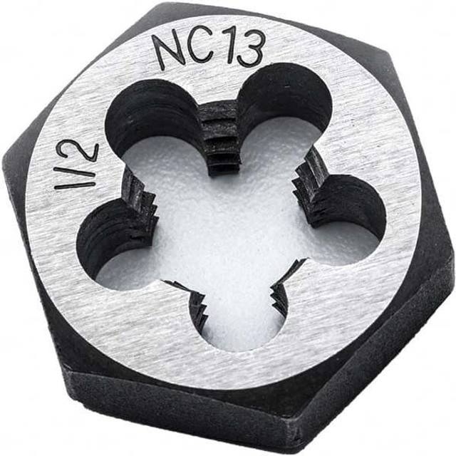 GEARWRENCH 82867N Hex Rethreading Die: 3/4-10 Thread, Right Hand, 1" Hex, Carbon Steel