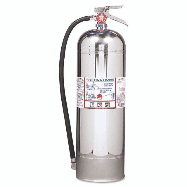 KIDDE 466403 ProPlus 2.5 W H2O Fire Extinguisher, 2-A