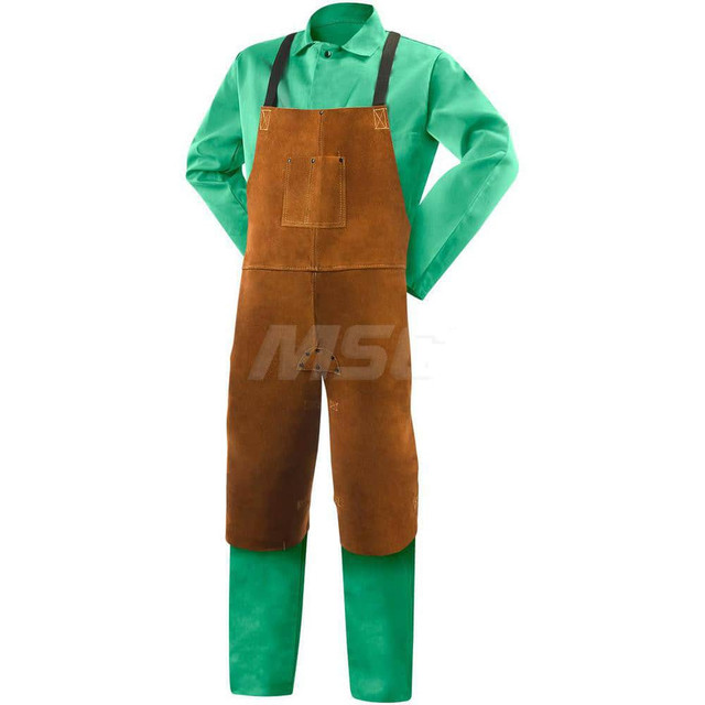 Steiner 92170 Disposable Split Leg Apron: Flame-Resistant Protection, Brown