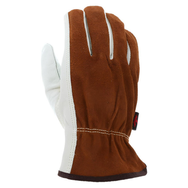 MCR Safety 3205M Gloves: Size M, Cowhide
