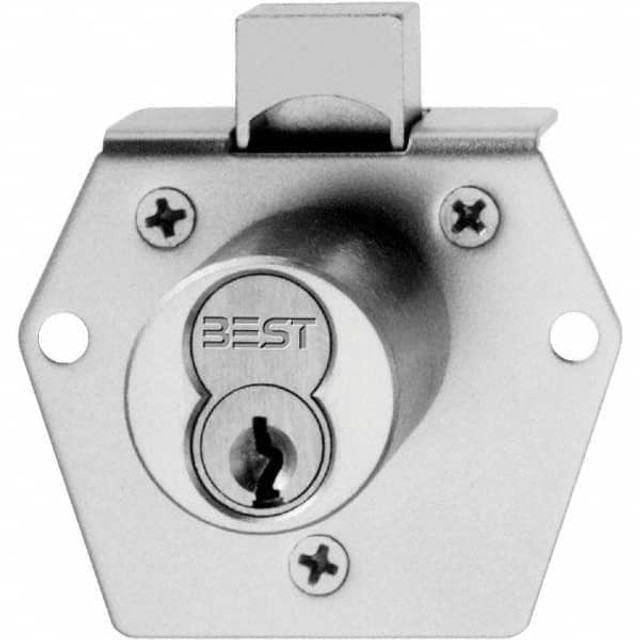 Best 5L7RD2612 Cabinet Components & Accessories; Accessory Type: Cabinet Lock ; Material: Zinc