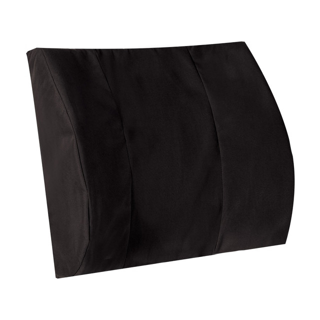 MABIS HEALTHCARE, INC. 555-7921-0200 DMI Memory Foam Lumbar Pillow Back Support Cushion, 3inH x 14inW x 13inD, Black MABIS HEALTHCARE, INC. 555-7921-0200 DMI Memory Foam Lumbar Pillow Back Support Cushion, 3inH x 14inW x 13inD, Black
