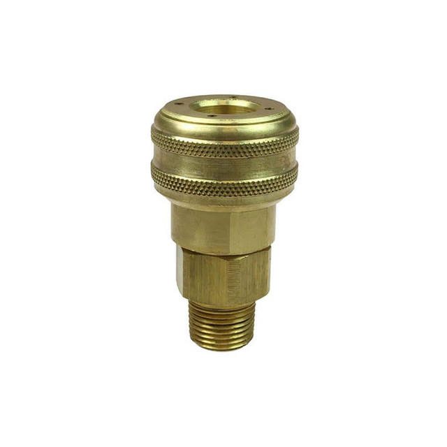 Coilhose Pneumatics 152A Pneumatic Hose Coupling: 1/4" Thread, 1/4" Body Dia, Industrial Interchange