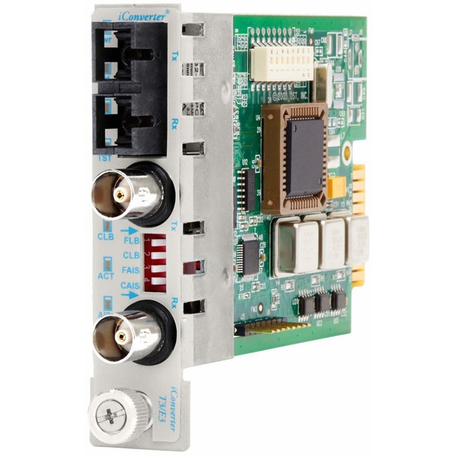 OMNITRON SYSTEMS TECHNOLOGY, INC. 8743-1-W Omnitron iConverter T3/E3 Fiber Media Converter Coaxial SC Single-Mode 30km Wide Temp Module - 1 x T3/E3/DS-3; 1 x SC Single-mode; Internal Module; Lifetime Warranty OMNITRON SYSTEMS TECHNOLOGY, INC. 8743-1-W Omnitron iConverter T3/E3 Fiber Media Converter Coaxial SC Single-Mode 30km Wide Temp Module - 1 x T3/E3/DS-3; 1 x SC Single-mode; Internal Module; Lifetime Warranty