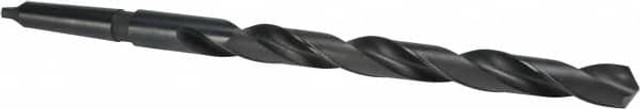 Value Collection 01664689 Taper Shank Drill Bit: 1.0625" Dia, 3MT, 118 °, High Speed Steel