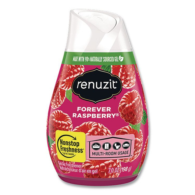 DIAL PROFESSIONAL Renuzit® 43111CT Adjustables Air Freshener, Forever Raspberry, 7 oz Solid, 12/Carton