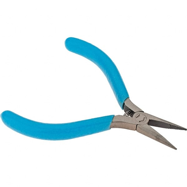 Xcelite L4VN Long Nose Plier: 4" OAL, 13/16" Jaw Length