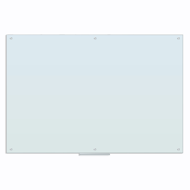 UBRANDS, LLC 4148U00-01 U Brands Frameless Magnetic Dry-Erase Board, 48in x 96in, Frosted White (Actual Size 47in x 96in)