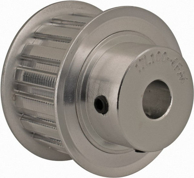 Value Collection 17L100-6FA-1/2 17 Tooth, 1/2" Inside x 2" Outside Diam, Hub & Flange Timing Belt Pulley