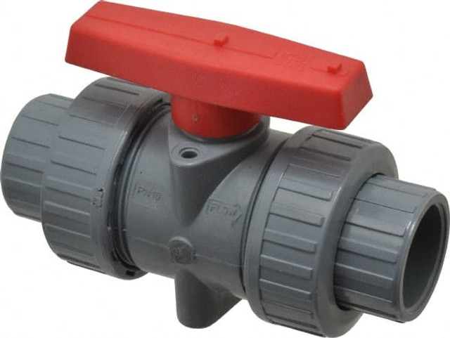 Simtech TBB 301 1 010 True Union Manual Ball Valve: 1" Pipe, Full Port