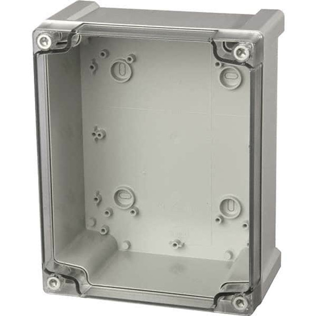 Fibox TPC 201610T Standard Electrical Enclosure: Polycarbonate, NEMA 1, 12, 4 & 4X