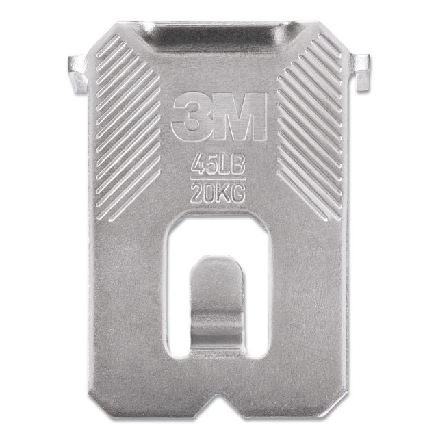 3M/COMMERCIAL TAPE DIV. 3PH45M3ES Claw Drywall Picture Hanger, Stainless Steel, 45 lb Capacity, 3 Hooks and 3 Spot Markers