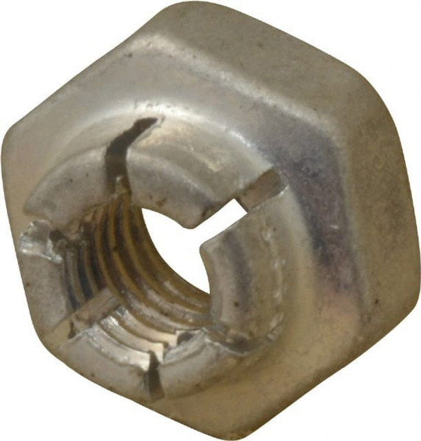 Flex-Loc 21FC-1032 #10-32 UNJF Grade 2 Hex Lock Nut with Expanding Flex Top